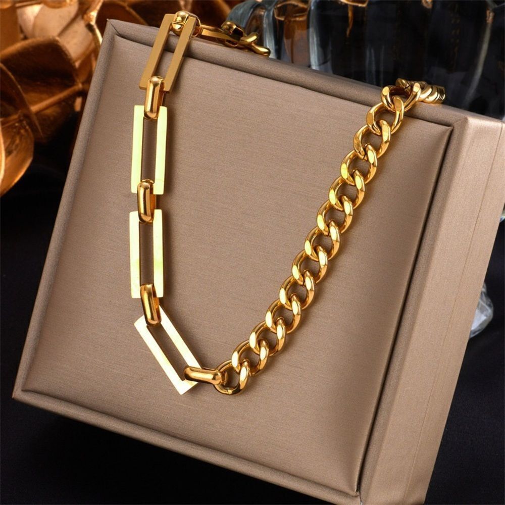 Simple Fashion Unique Semicircular Necklace